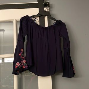 Off the shoulder top